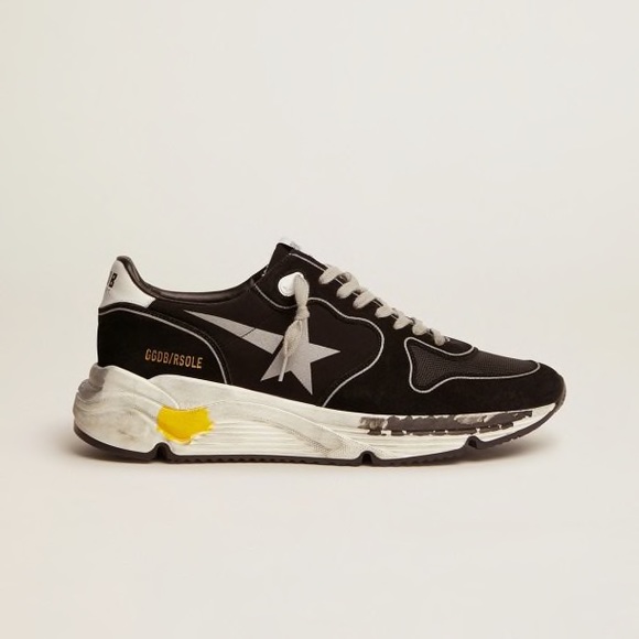 Golden Goose Other - Golden Goose Black Running Sole sneakers with Silver Star men’s size 42 (9)